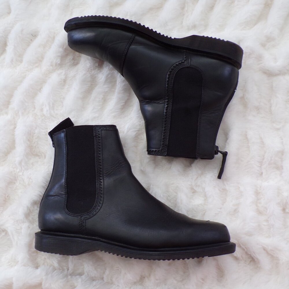 Dr Martens Black Leather boots 6 Y2k Grunge